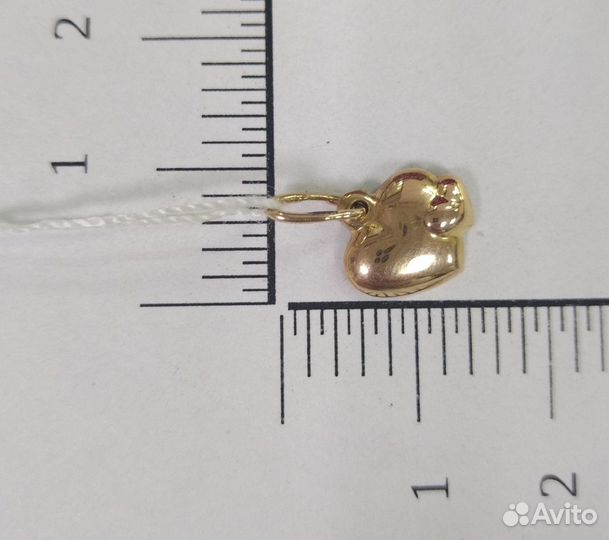 Золотая подвеска