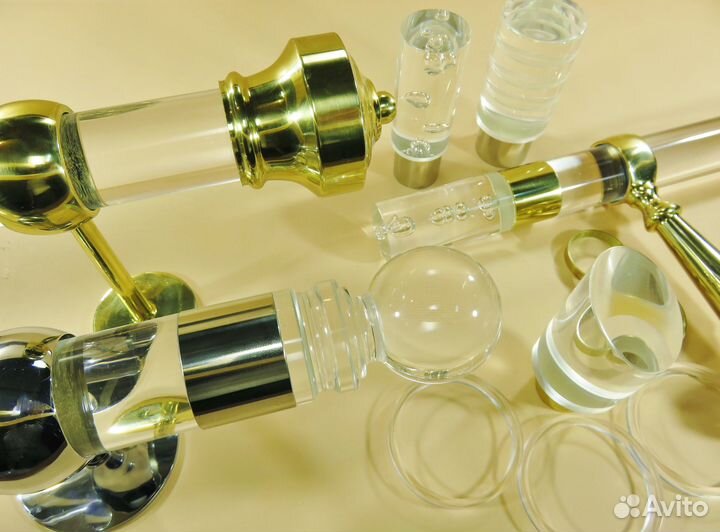 Карнизы для штор настенный, прозрачный