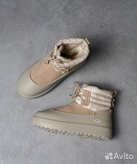 Угги с галошами Ugg Classic Mini Lace-Up