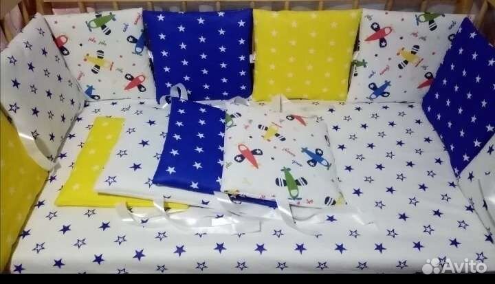 Бортики в детскую кроватку