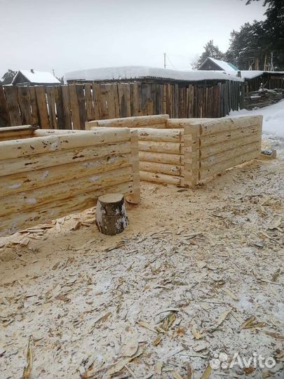 Сруб для бани 3х3, 3х6