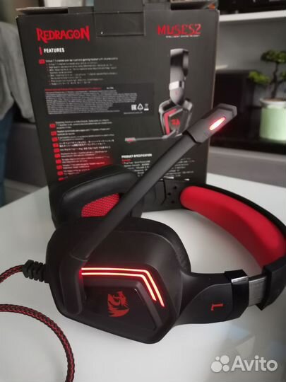 Игровые наушники с микрофоном