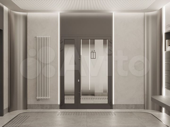 1-к. квартира, 45,6 м², 16/19 эт.