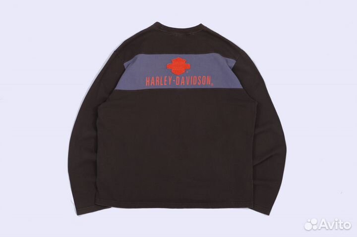 Harley Davidson Y2K Longsleeve лонгслив футболка