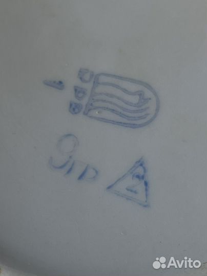 Рижский фарфор сахарница и чашка