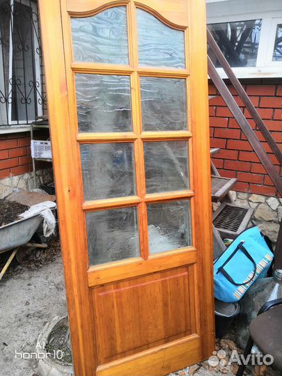 Дверь межкомнатная со стеклом 800