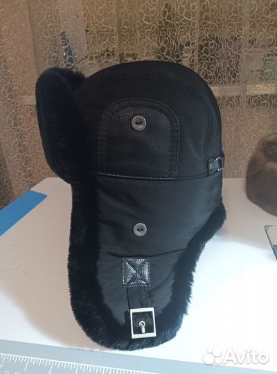 Шапка ушанка мужская зимняя