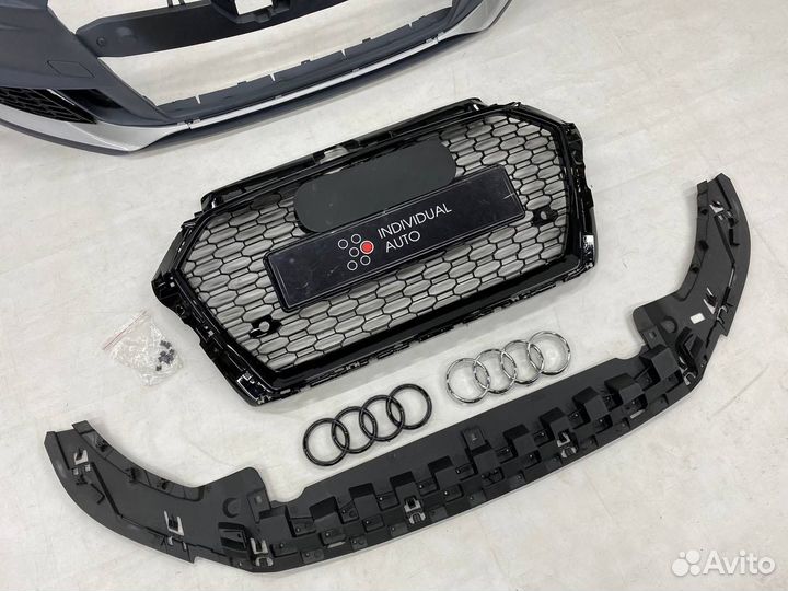 Бампер Audi A3 Rs look рестайлинг