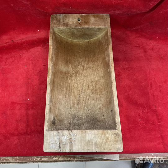 Старинное деревянное корыто корытце деревянная