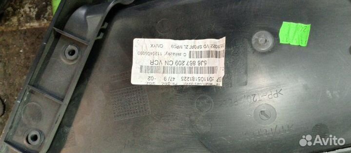 Обшивка двери Skoda Fabia fabia хэтчбек II cggb