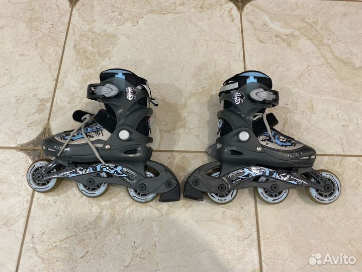 Роликовые коньки детские раздвижные