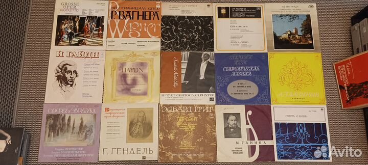 Виниловые пластинки 3 классика