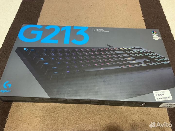 Клавиатура проводная Logitech G213 Prodijy