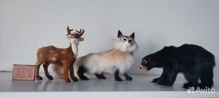 Меховые игрушки из натурального меха