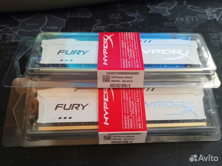 Новая Оперативная память HyperX DDR3 16 Гб / 8гб