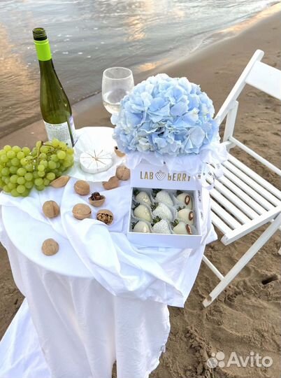 Боксы с клубникой в шоколаде