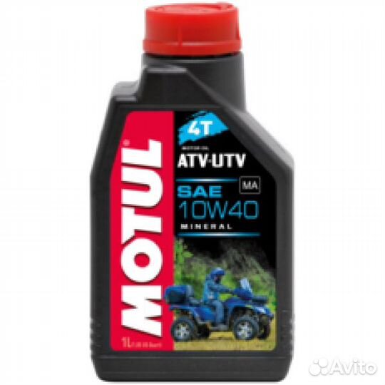 Моторное масло Motul ATV-UTV 4T 10W-40 1л