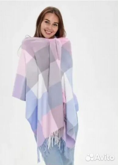 Шарф женский клетка