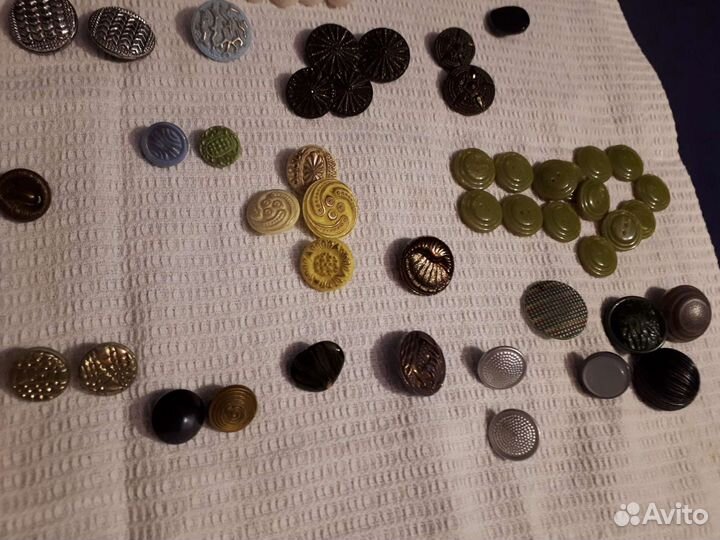 Ручка СССР, пуговицы и другое