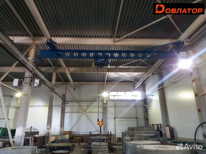 Кран опорный на заказ г/п 1т