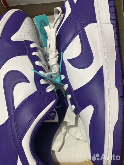 Nike Dunk retro court purple(Оригинал)