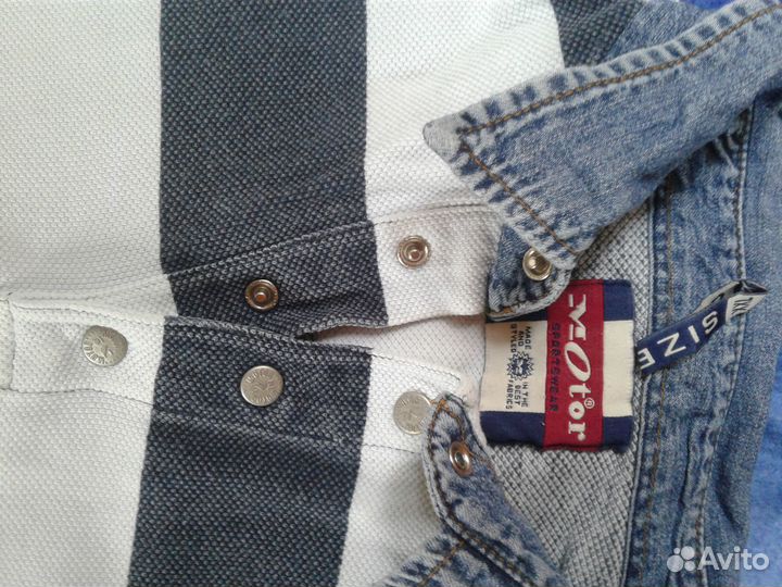 Батник фирменный Motor gema, 100 хб, размер XXL