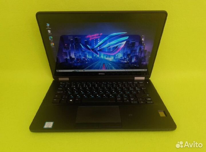 Ноутбук Dell FHd сенсорный/Core i7 6600U 2.6 ghz