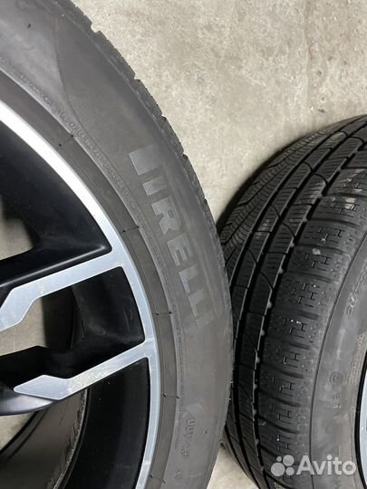 Диски бмв с зимней резиной 245/45 r18