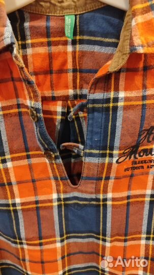 Benetton рубашка мальчика