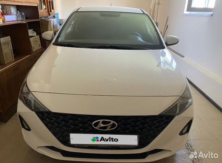 Hyundai Solaris 1.6 AT, 2021, 600 км