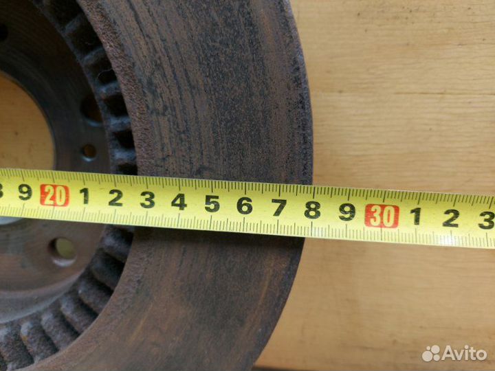 Диск тормозной передний Honda Stream RN4 K20A 2000