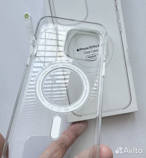 Чехол Apple iPhone 15 Pro Max Clear Case MagSafe