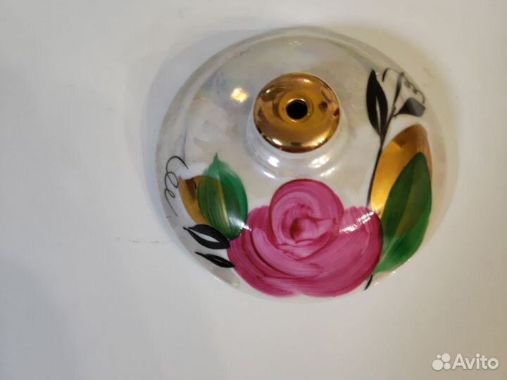 Чайник доливной фарфоровый СССР Дулево