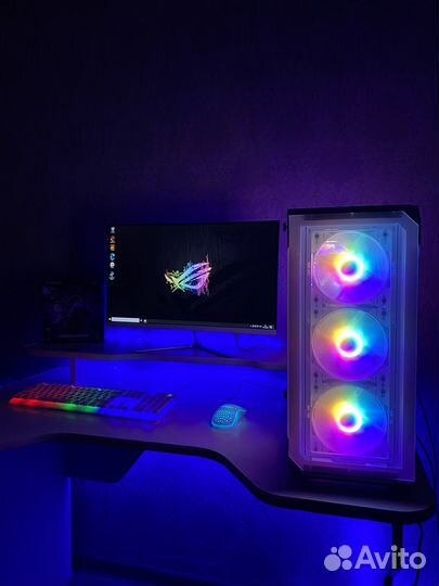Игровой пк с монитором 100 гц