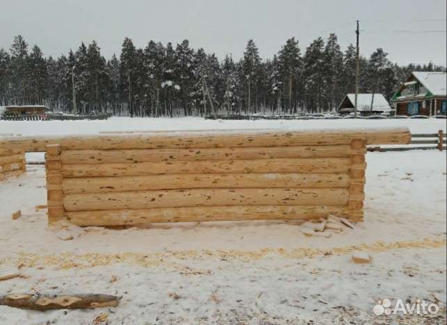 Сруб бани 4х6