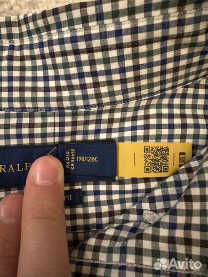 Ralph lauren рубашка