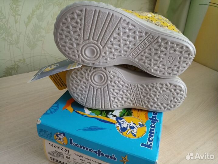 Новые полуботинки Котофей нат.кожа