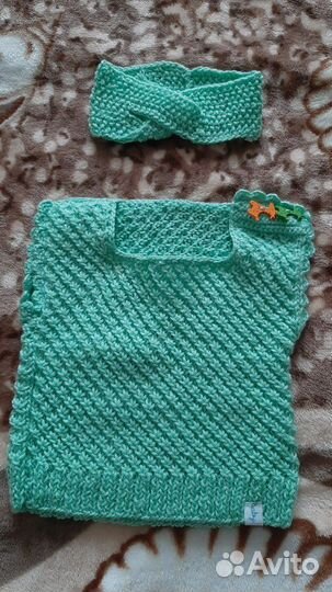 Новая жилетка, одежда и повязка на голову от 3-10