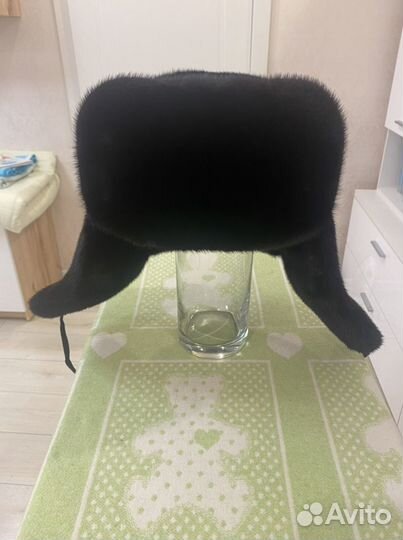 Мужская шапка, зимняя, норковая