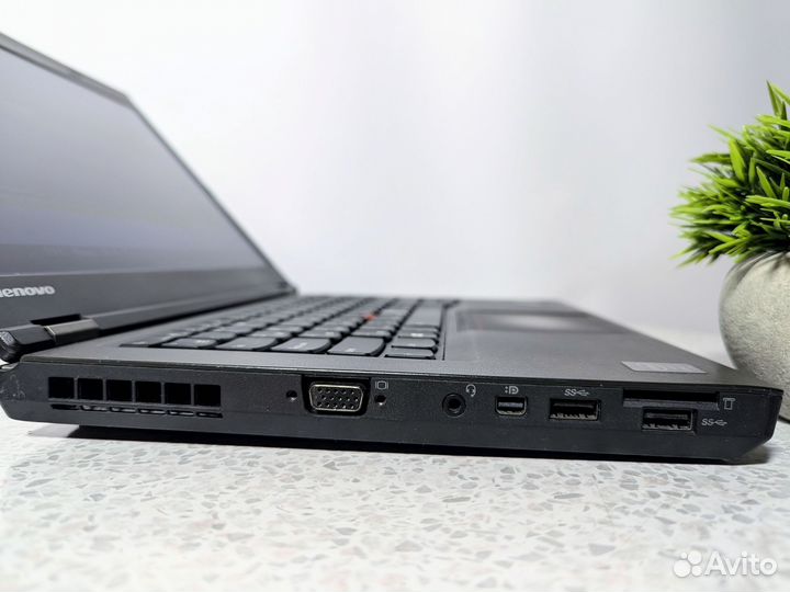 Мощный Thinkpad core i7 батарея усиленная