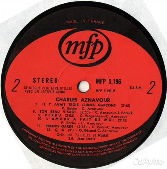 Charles Aznavour – Premiers Succès