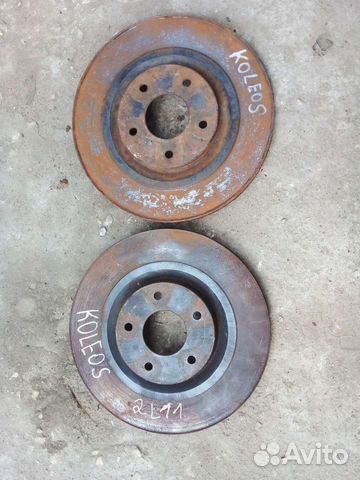 Передние тормозные диски Renault Koleos