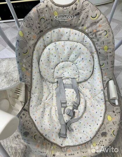 Детские электронные качели бу