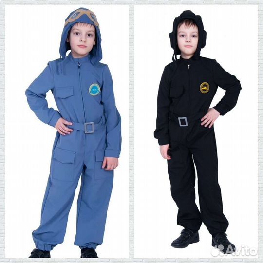 Костюм-Солдат Моряк Слон Танкист Волк Бельченок