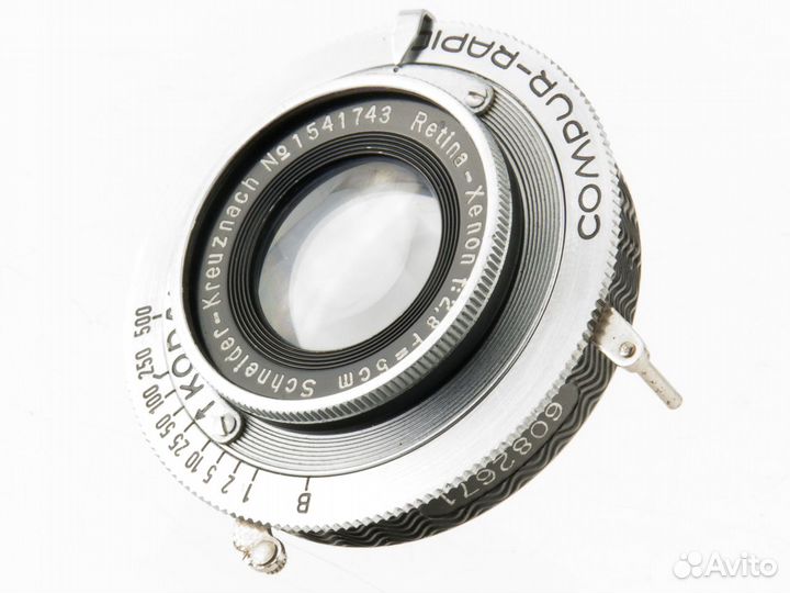 Объектив Retina-Xenon 2.8 5cm 50mm переходник M39