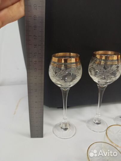Рюмка и стопки. Хрусталь Цена за все
