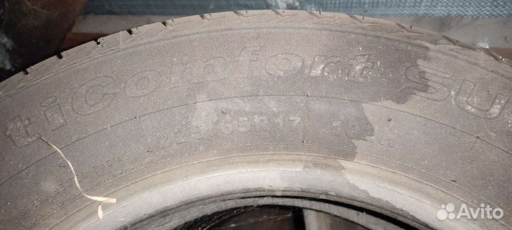 Continental ComfortContact - 1 225/65 R17 31P