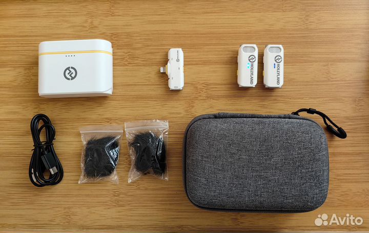 Микрофон петличный Hollyland Lark C1 Duo Lightning