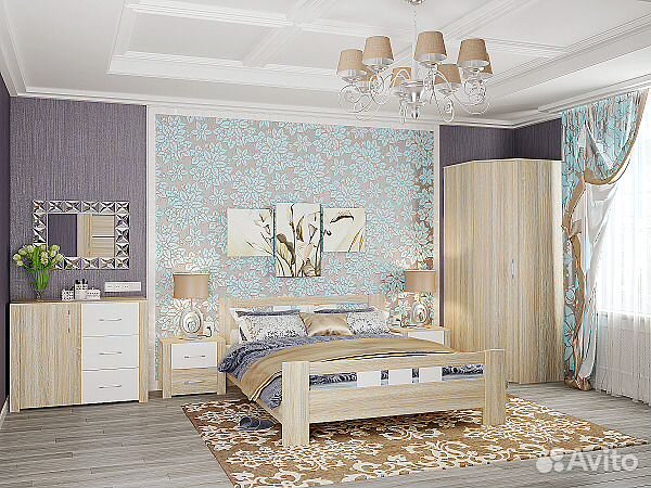 Модульная Спальня Сопрано 01