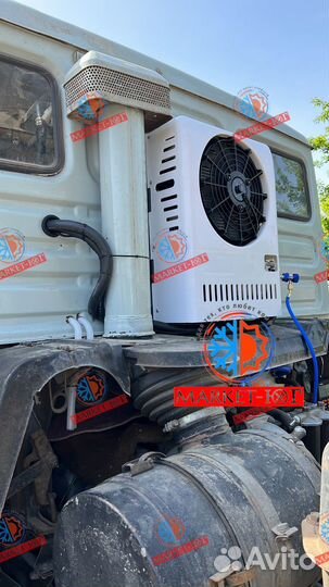 Стояночный кондиционер Сплит-система 12-24в монтаж